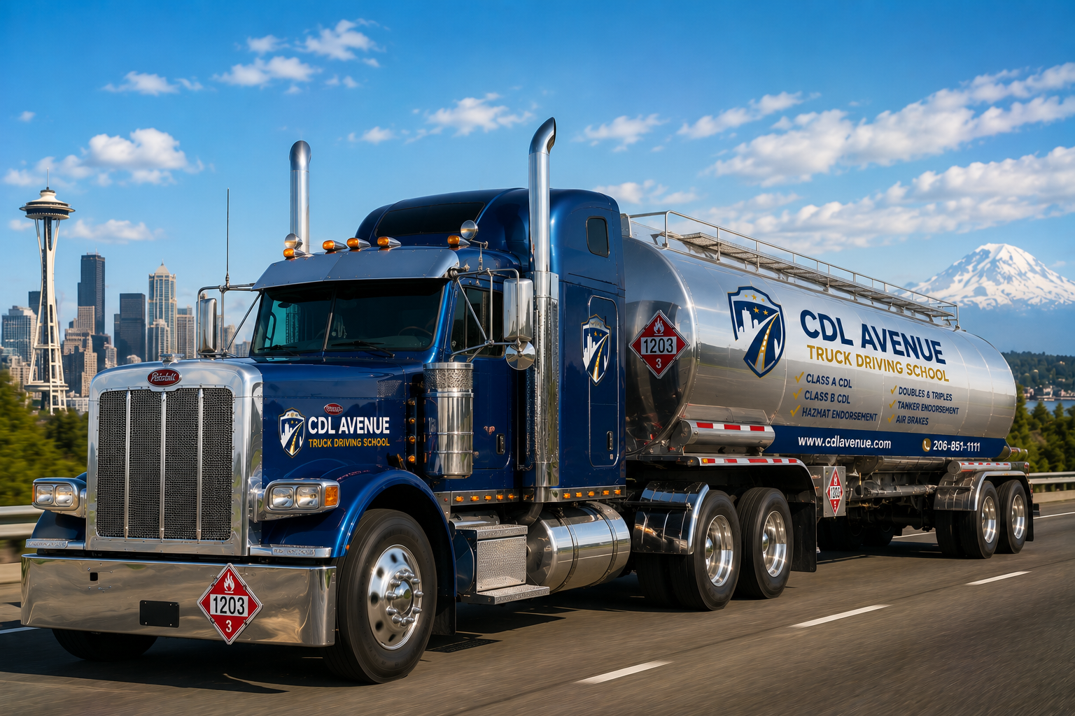 CDL Avenue Hazmat Tanker Truck